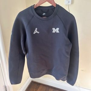 OFFICIAL College Football Playoff Jordan Brand University of Michigan Crewneck